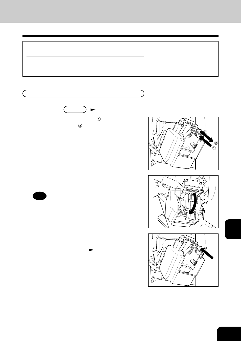 Removing jammed staples (optional) | Toshiba E-STUDIO 210C User Manual | Page 167 / 196