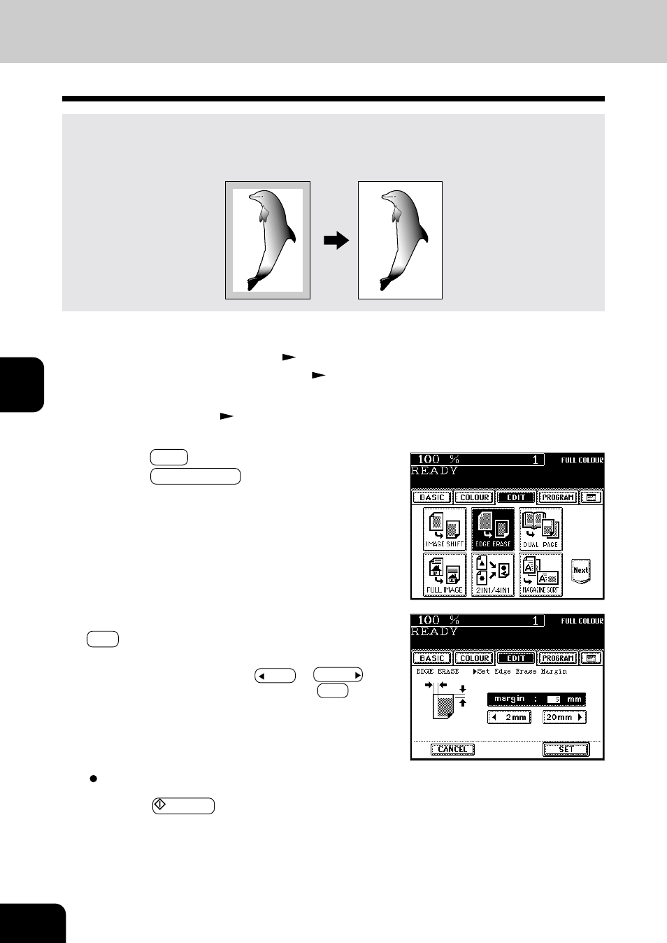 Edge erase | Toshiba E-STUDIO 210C User Manual | Page 74 / 196