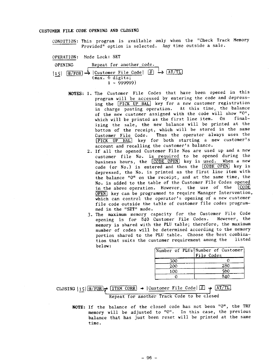 Toshiba TEC MA-1100-400 SERIES User Manual | Page 100 / 138