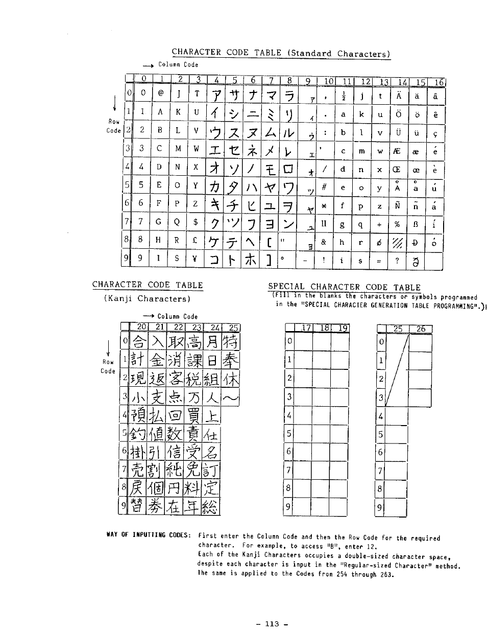 B2 il. 3 a, I: 5 g ai 6 51, X7 ilt | Yu s*t 8 i j® m, Ijvni' ,17 | Toshiba TEC MA-1100-400 SERIES User Manual | Page 117 / 138