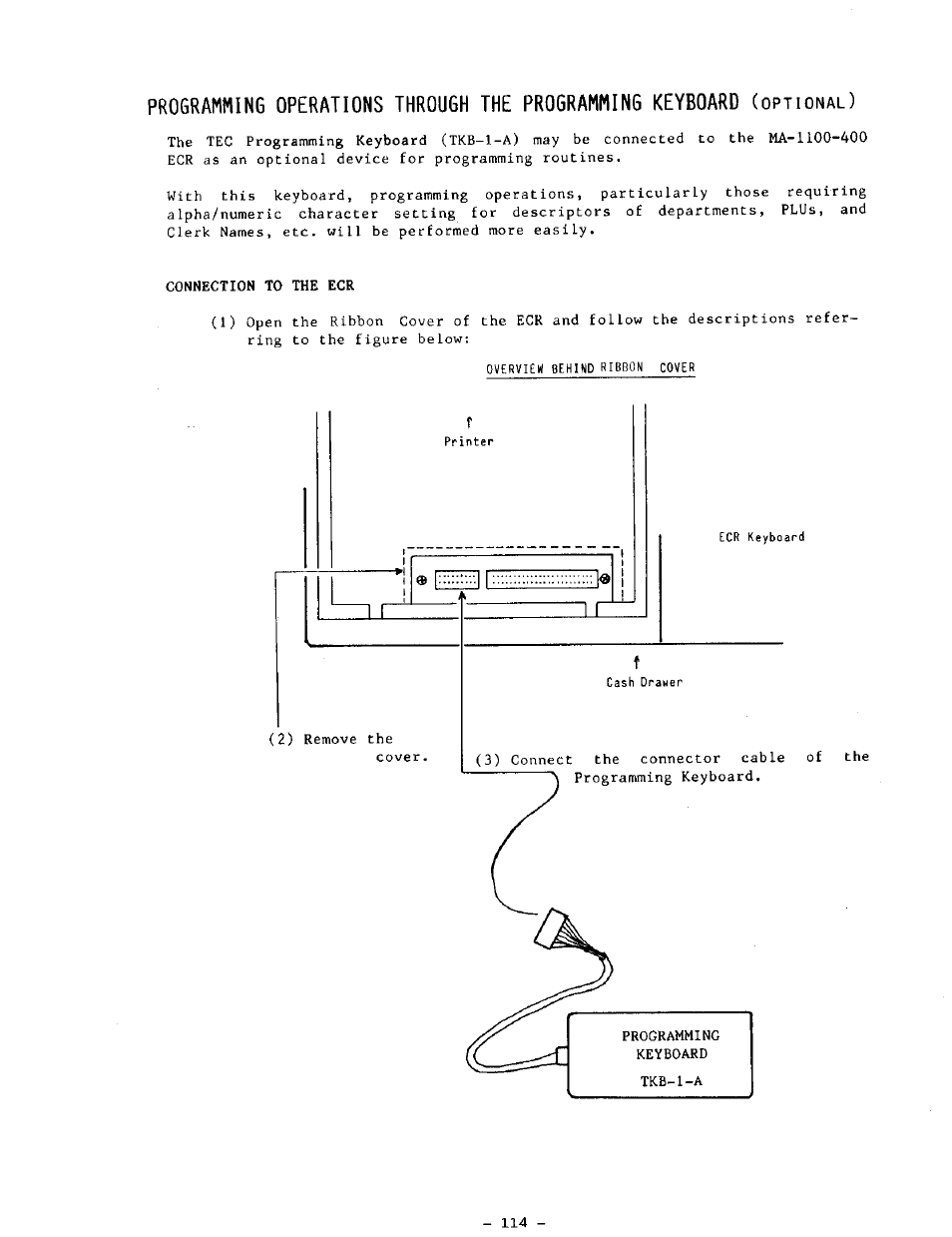 Toshiba TEC MA-1100-400 SERIES User Manual | Page 118 / 138