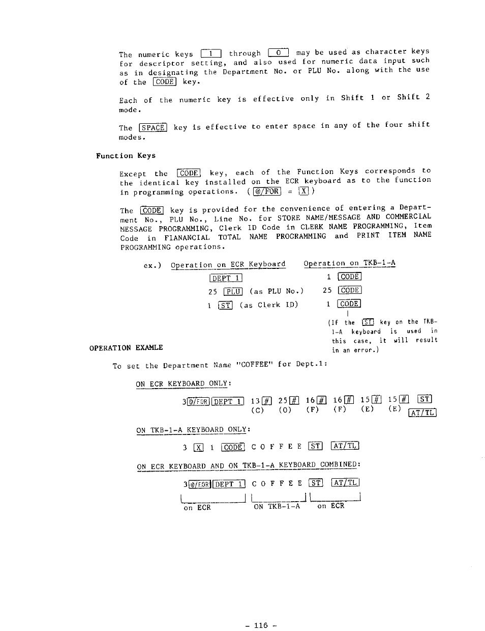 Toshiba TEC MA-1100-400 SERIES User Manual | Page 120 / 138