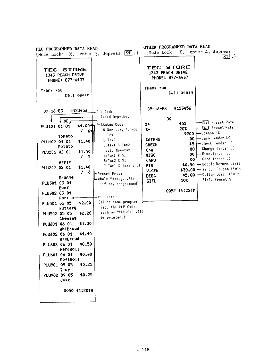 00 mise 00 | Toshiba TEC MA-1100-400 SERIES User Manual | Page 122 / 138