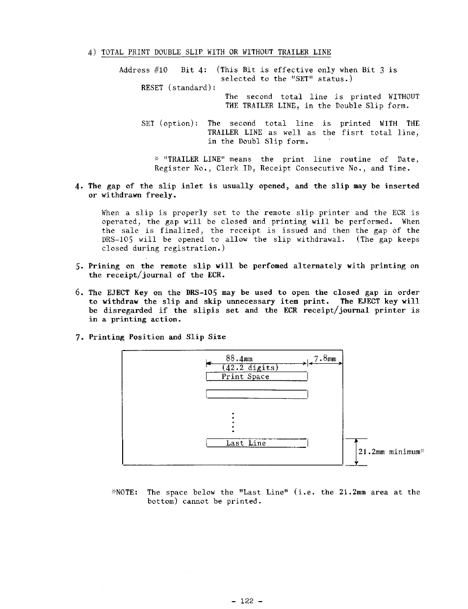 Toshiba TEC MA-1100-400 SERIES User Manual | Page 126 / 138