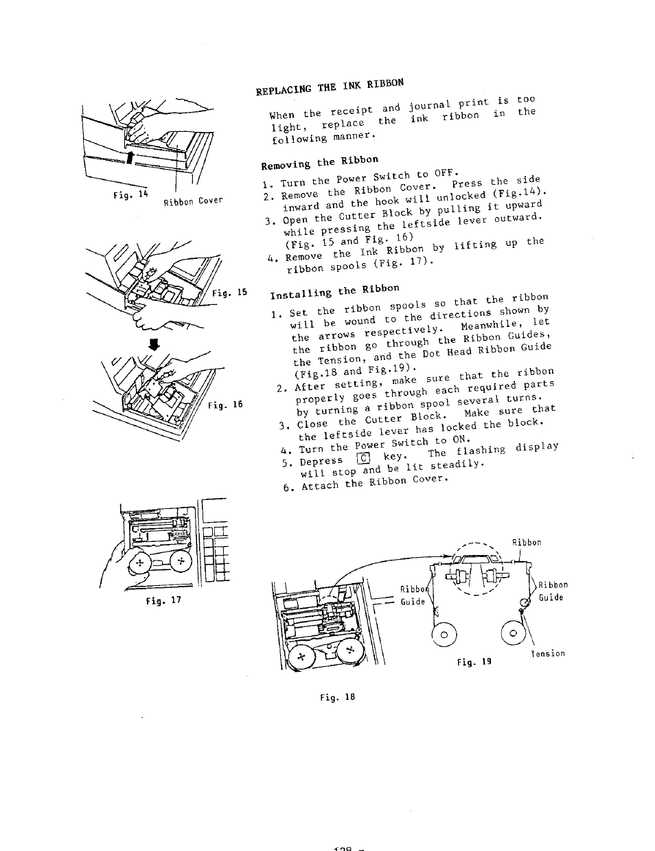 Toshiba TEC MA-1100-400 SERIES User Manual | Page 132 / 138