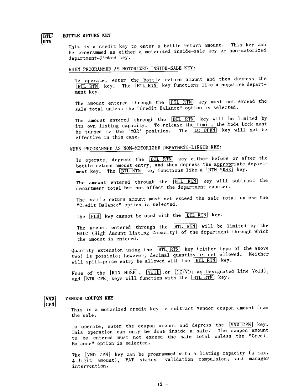 Toshiba TEC MA-1100-400 SERIES User Manual | Page 16 / 138