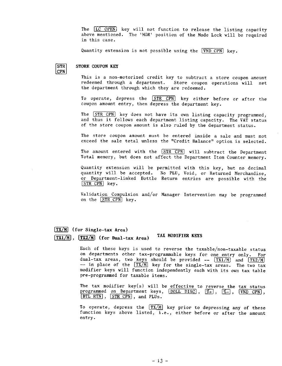 Toshiba TEC MA-1100-400 SERIES User Manual | Page 17 / 138