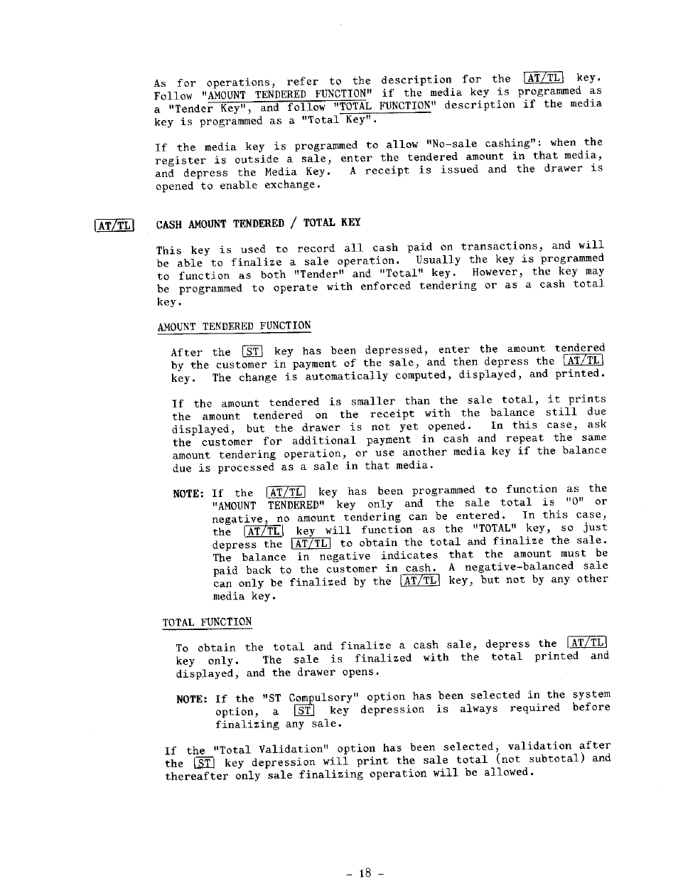 Toshiba TEC MA-1100-400 SERIES User Manual | Page 22 / 138