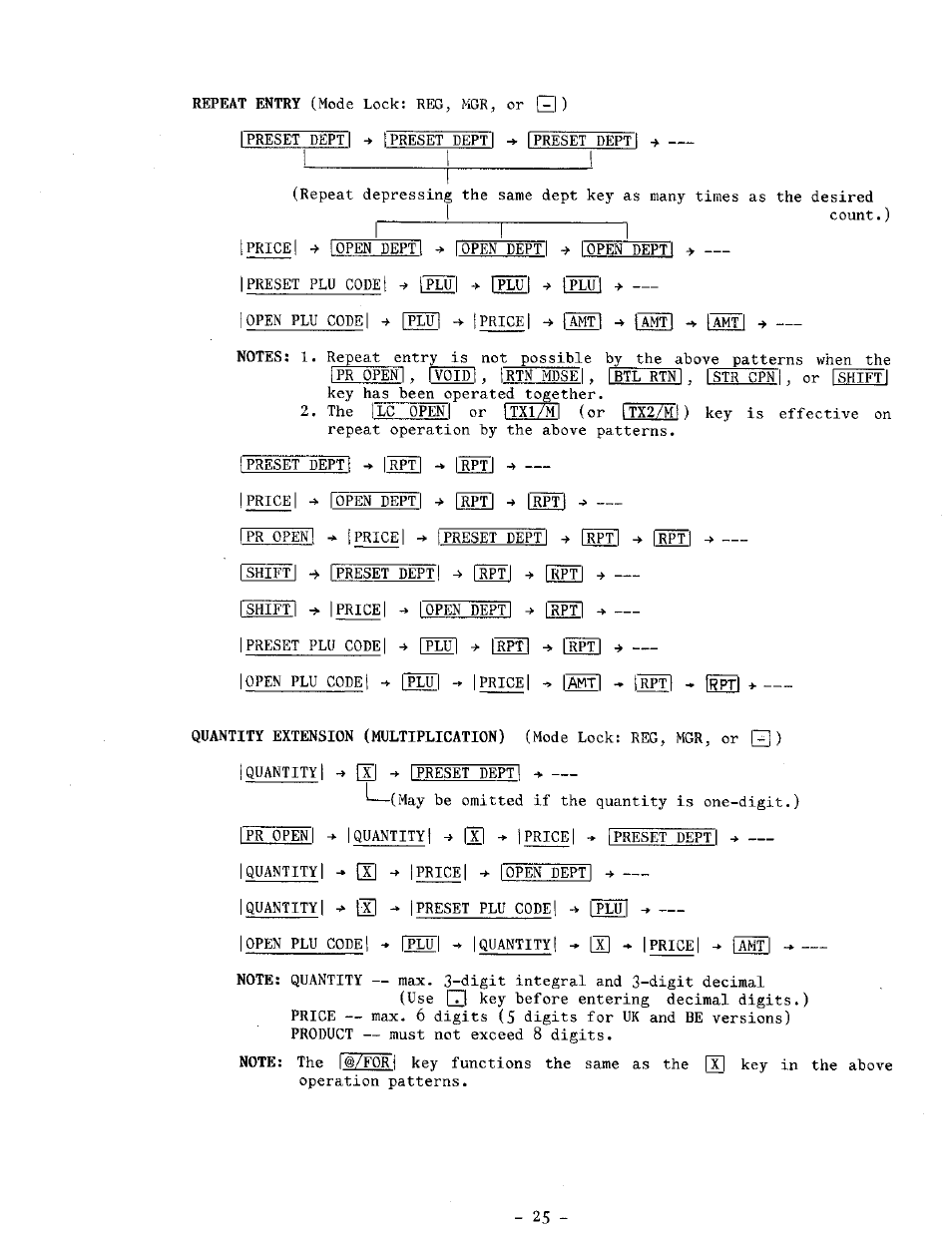 I^ i, L?uj, I ^ [x | Toshiba TEC MA-1100-400 SERIES User Manual | Page 29 / 138