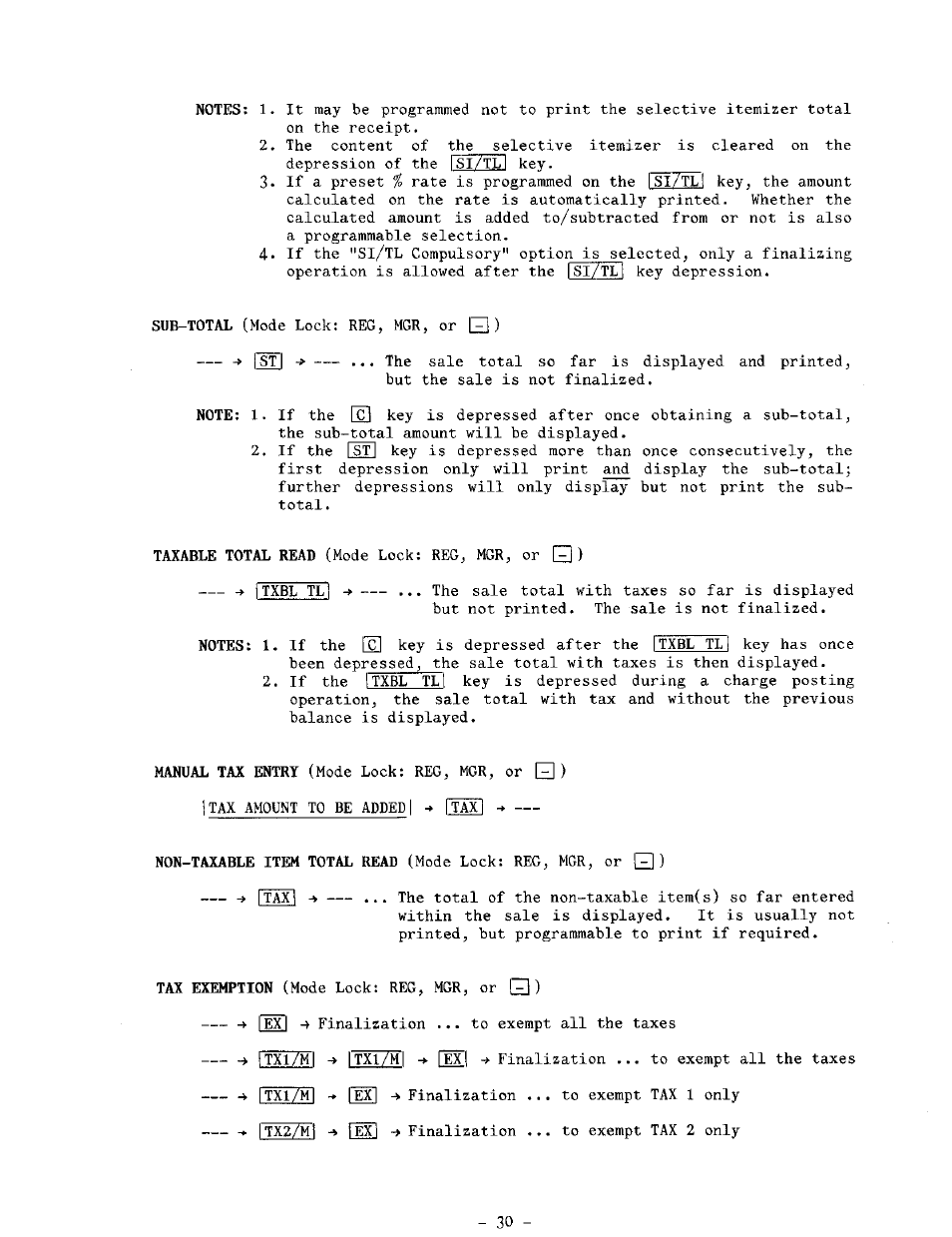 L^xr/m | Toshiba TEC MA-1100-400 SERIES User Manual | Page 34 / 138