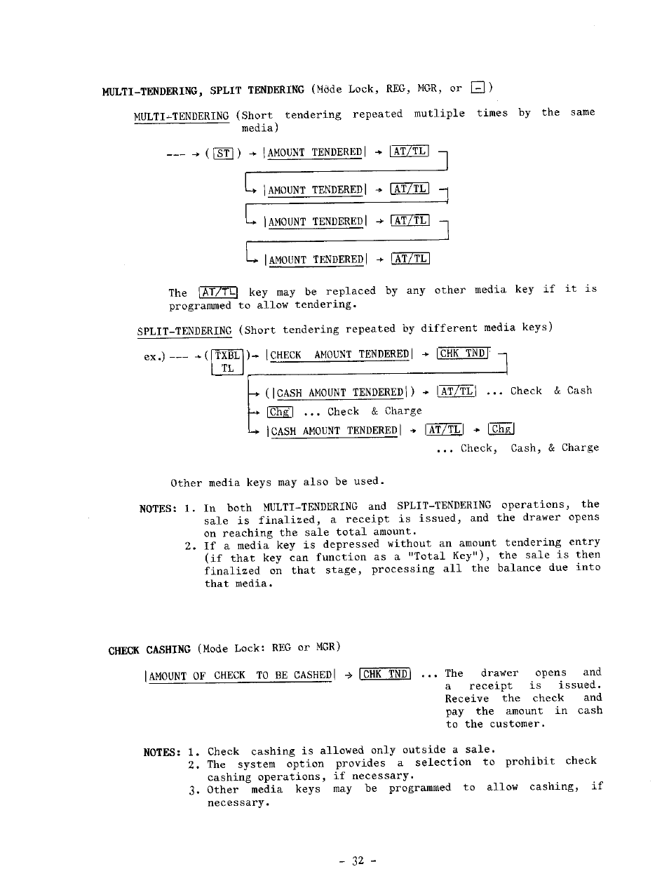 1 amount | Toshiba TEC MA-1100-400 SERIES User Manual | Page 36 / 138