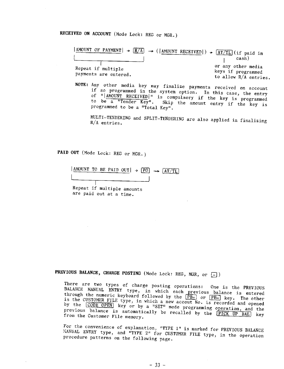 Toshiba TEC MA-1100-400 SERIES User Manual | Page 37 / 138