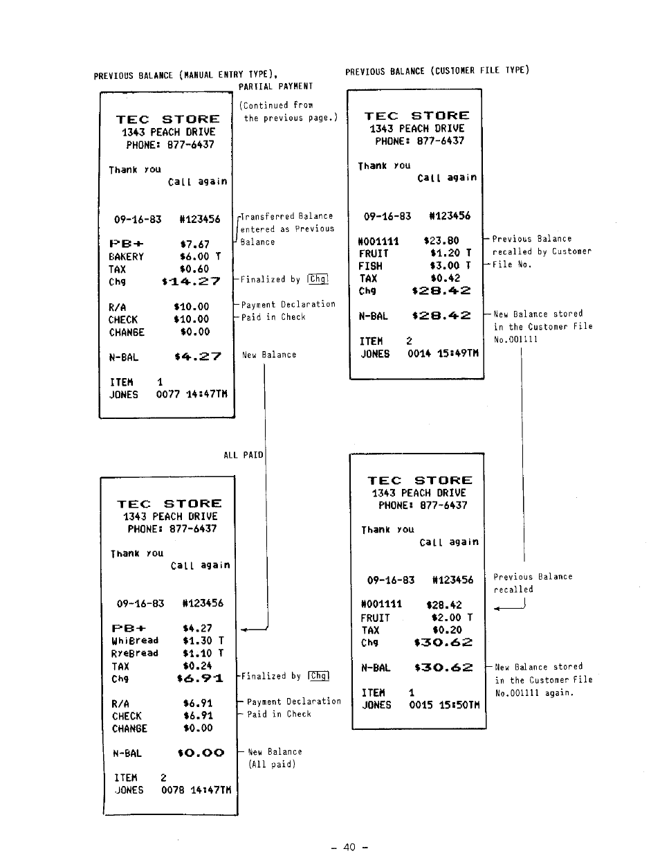 Toshiba TEC MA-1100-400 SERIES User Manual | Page 44 / 138