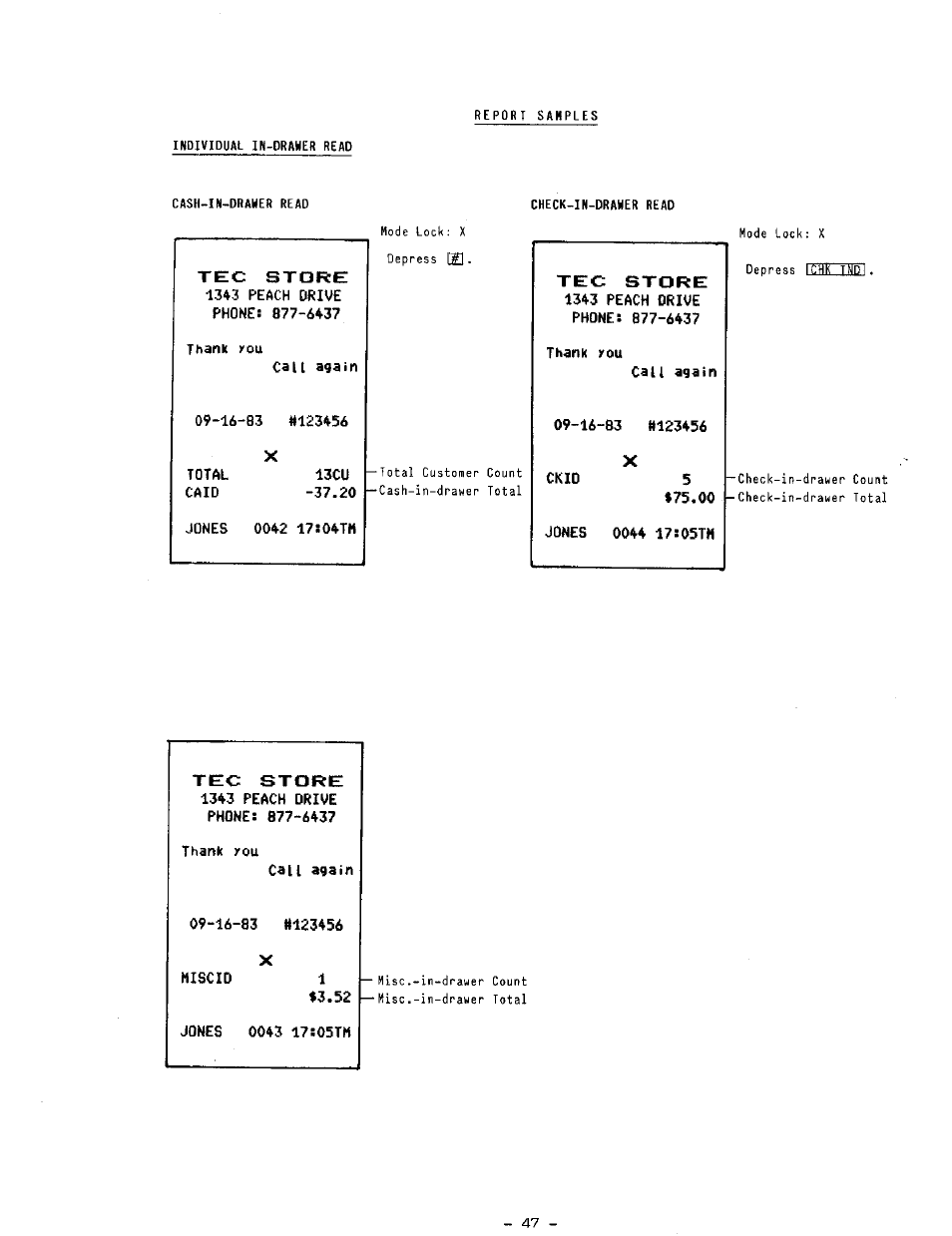 Toshiba TEC MA-1100-400 SERIES User Manual | Page 51 / 138