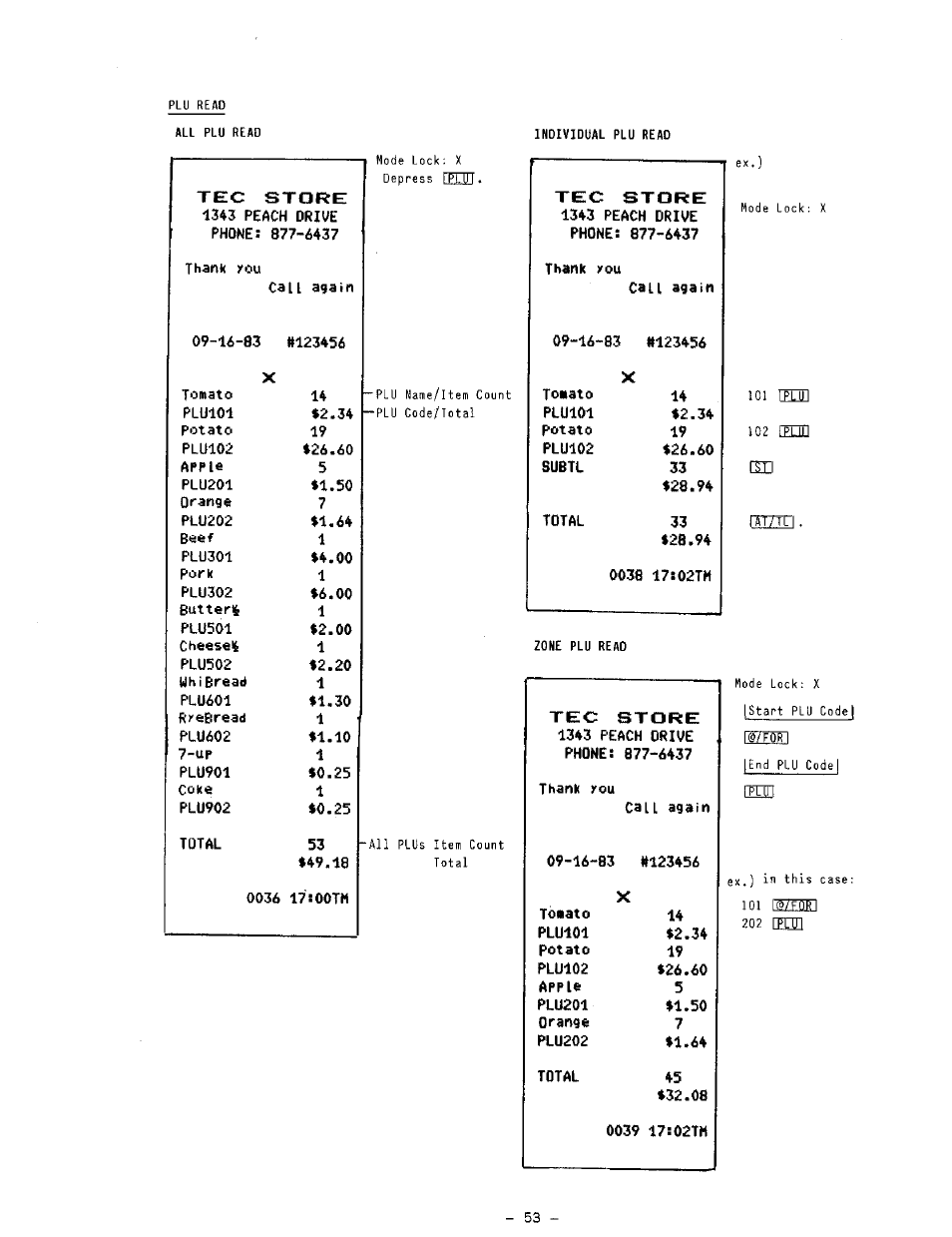 Toshiba TEC MA-1100-400 SERIES User Manual | Page 57 / 138