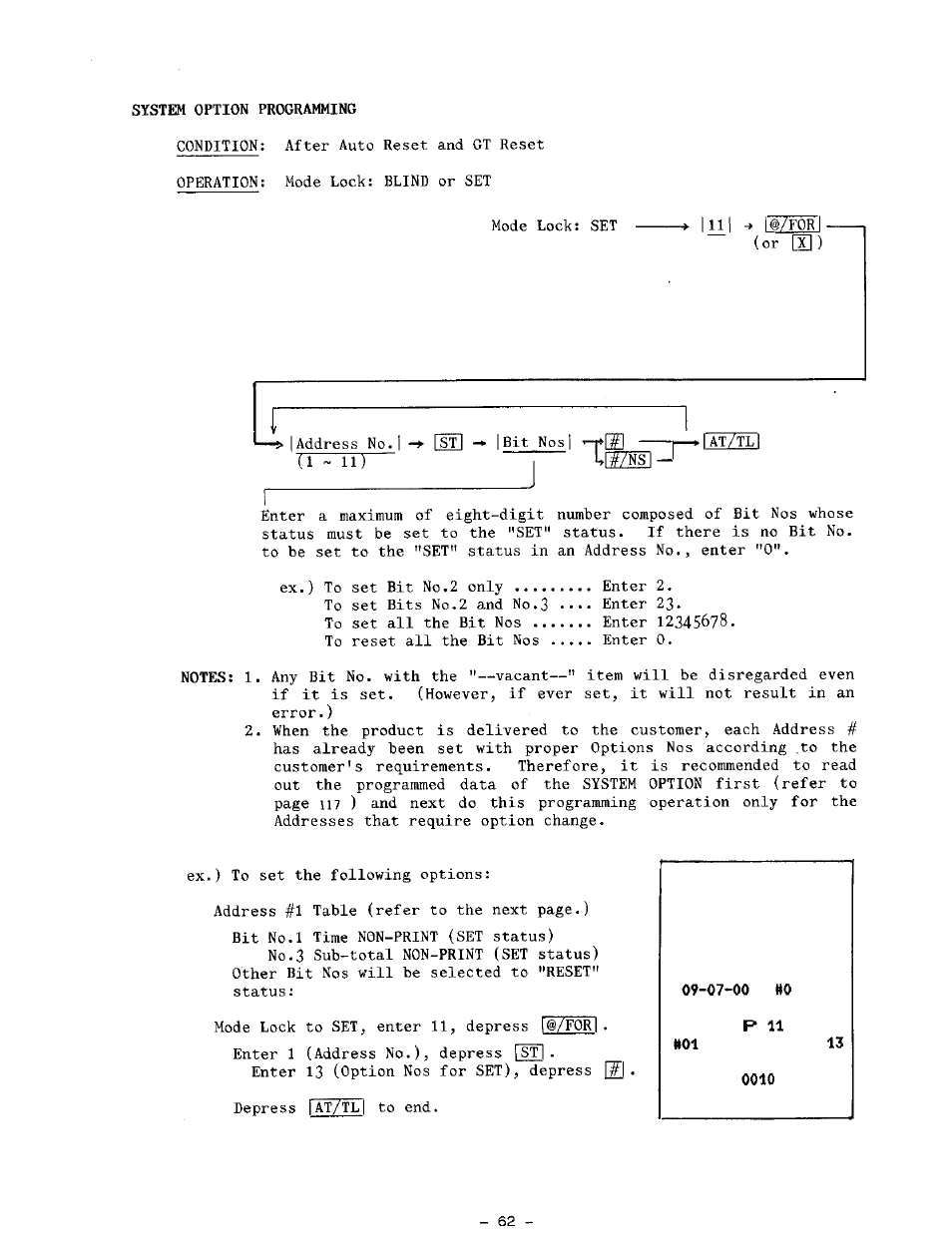 Toshiba TEC MA-1100-400 SERIES User Manual | Page 66 / 138