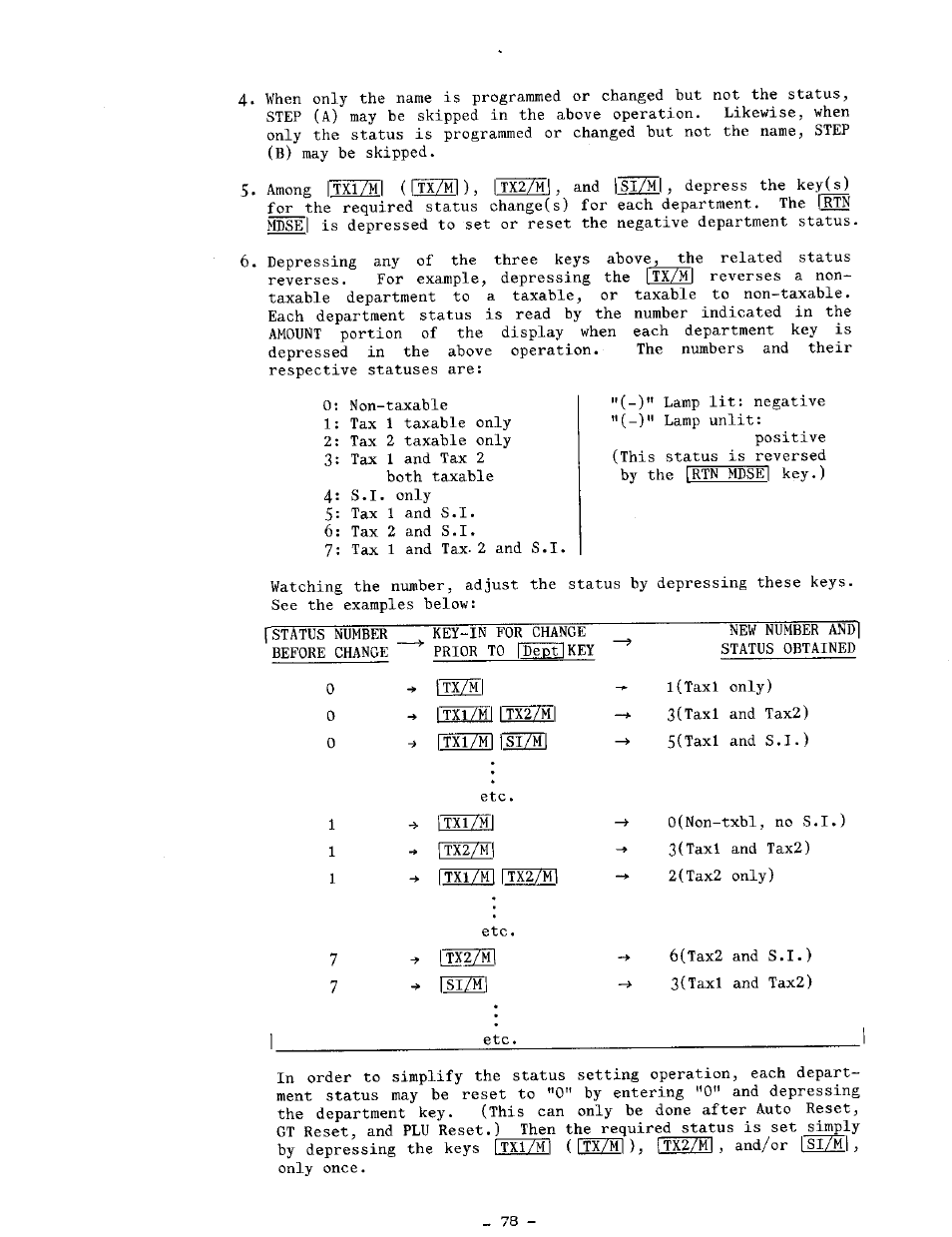 Toshiba TEC MA-1100-400 SERIES User Manual | Page 82 / 138