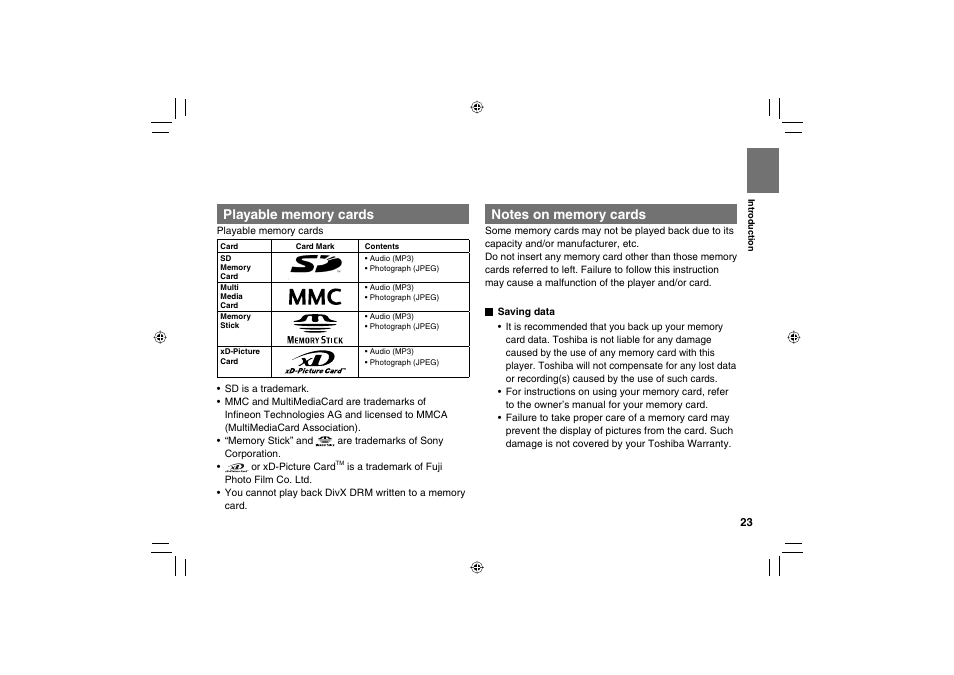 Toshiba SD-P120DTKE User Manual | Page 23 / 92