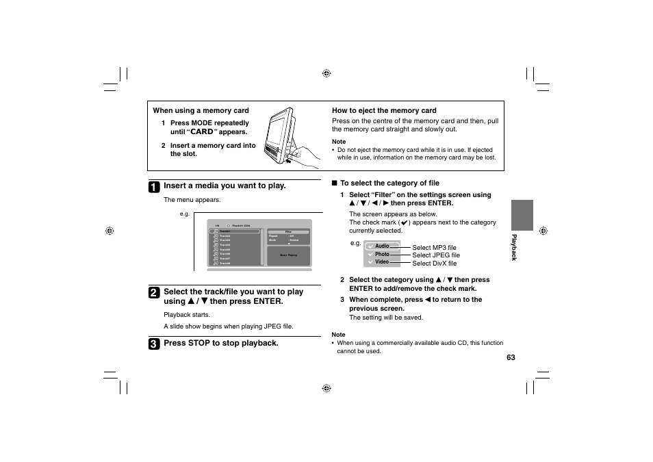 Toshiba SD-P120DTKE User Manual | Page 63 / 92