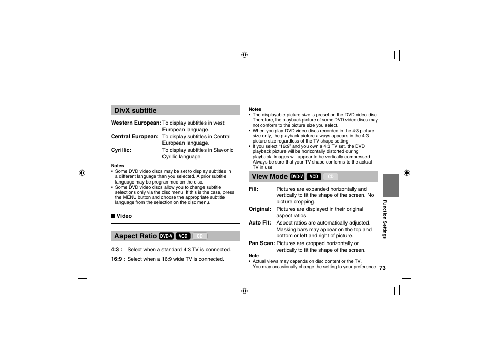 Toshiba SD-P120DTKE User Manual | Page 73 / 92