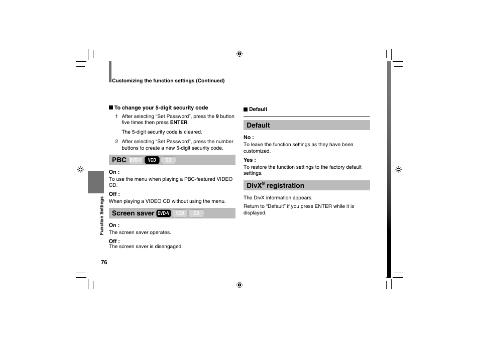 Toshiba SD-P120DTKE User Manual | Page 76 / 92