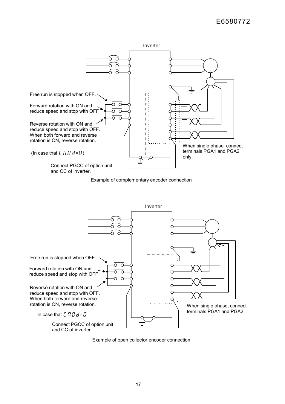 Toshiba Tosvert Inverter E6580772 User Manual | Page 18 / 26