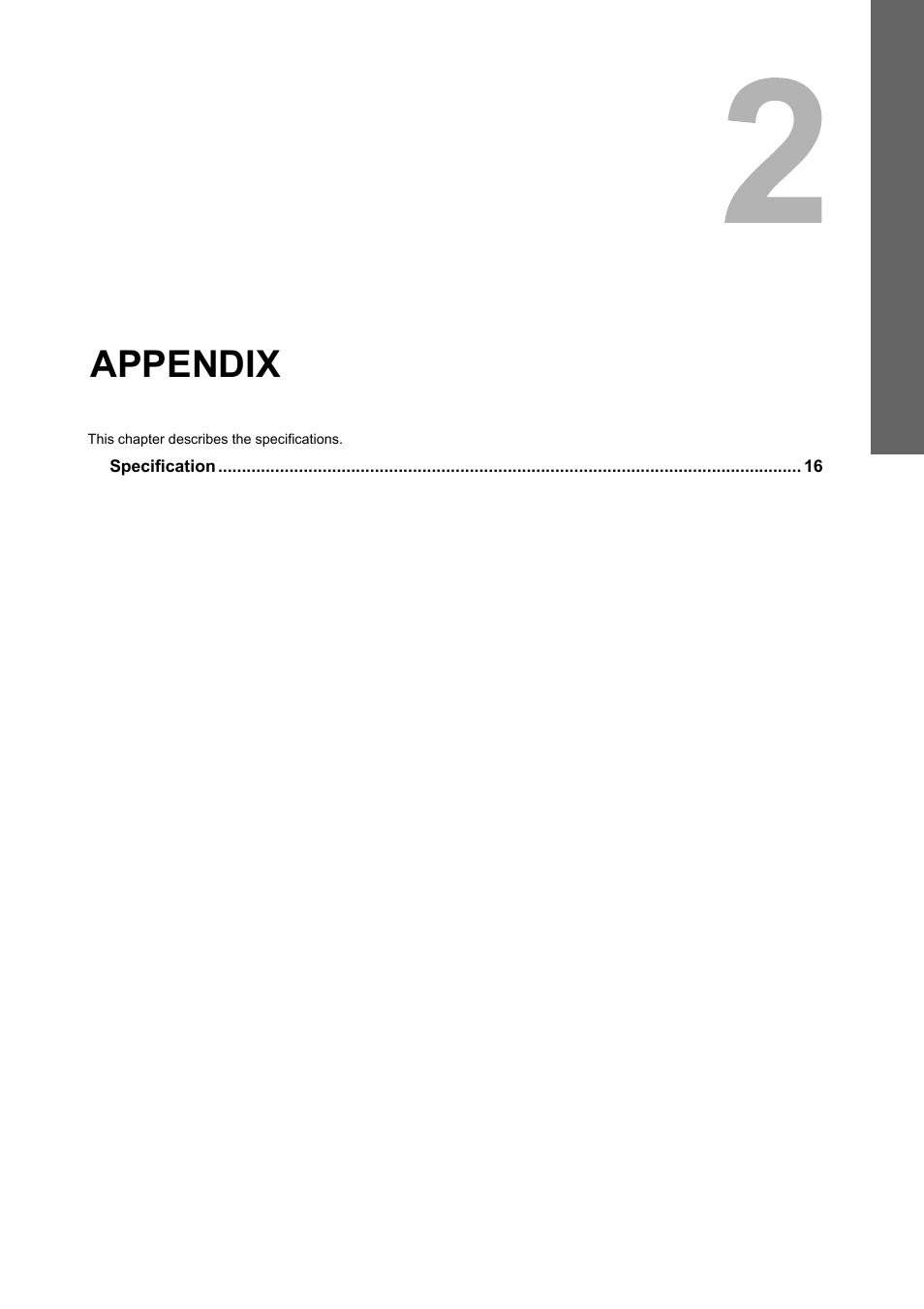 Appendix, Chapter 2 | Toshiba GN-2010 GN-2010 User Manual | Page 17 / 20