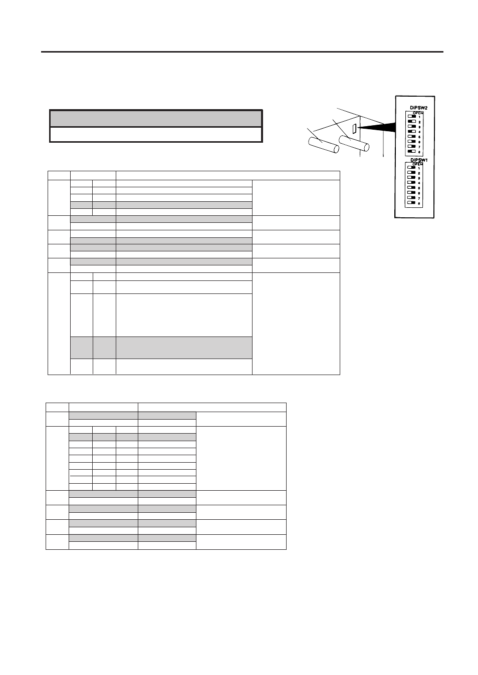 Dip switch functions, Dip switch functions -1, Fig. 4-1 | 1 4. dip switch functions, Supply shaft ribbon shaft | Toshiba TEC B-570-QQ SERIES User Manual | Page 10 / 30