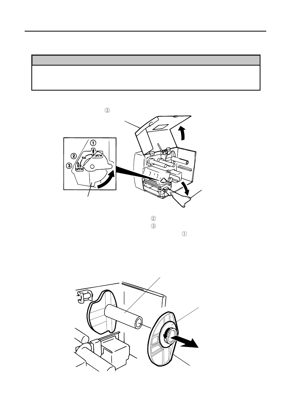 Loading the media, Loading the media -1 | Toshiba TEC B-570-QQ SERIES User Manual | Page 12 / 30