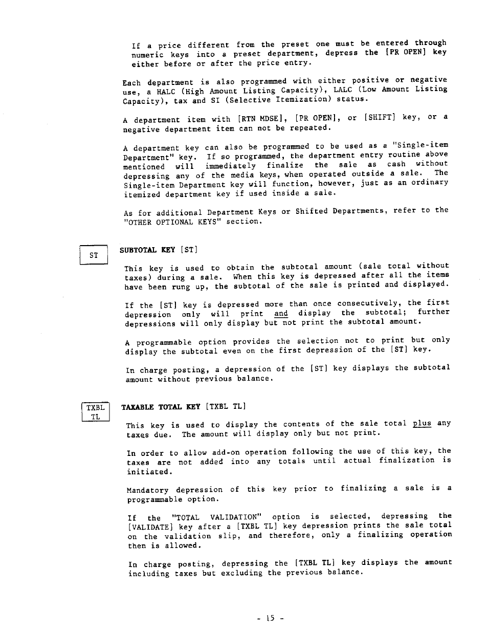 Toshiba MA-290-100 SERIES User Manual | Page 19 / 84