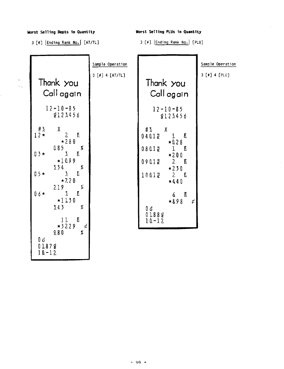 Call, Again | Toshiba MA-290-100 SERIES User Manual | Page 70 / 84