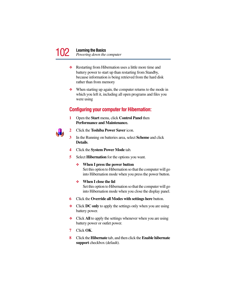 Toshiba Satellite Pro 6000 Series User Manual | Page 102 / 295