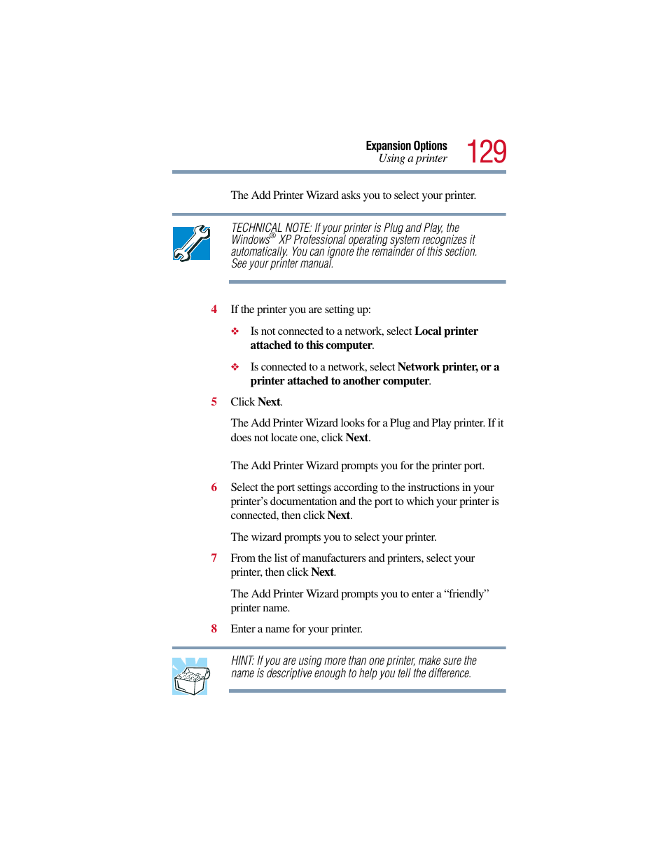 Toshiba Satellite Pro 6000 Series User Manual | Page 129 / 295