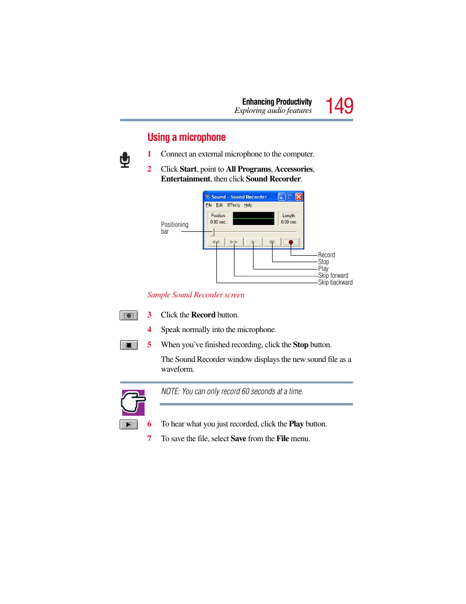 Toshiba Satellite Pro 6000 Series User Manual | Page 149 / 295