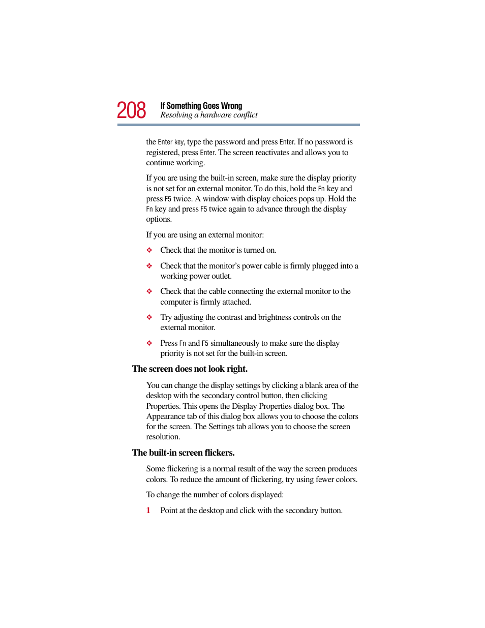 Toshiba Satellite Pro 6000 Series User Manual | Page 208 / 295