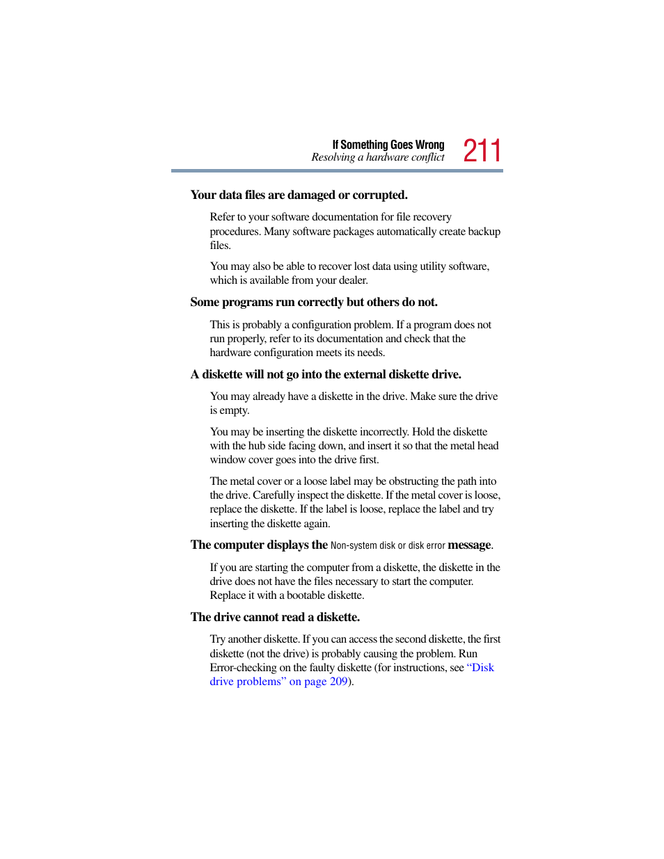 Toshiba Satellite Pro 6000 Series User Manual | Page 211 / 295