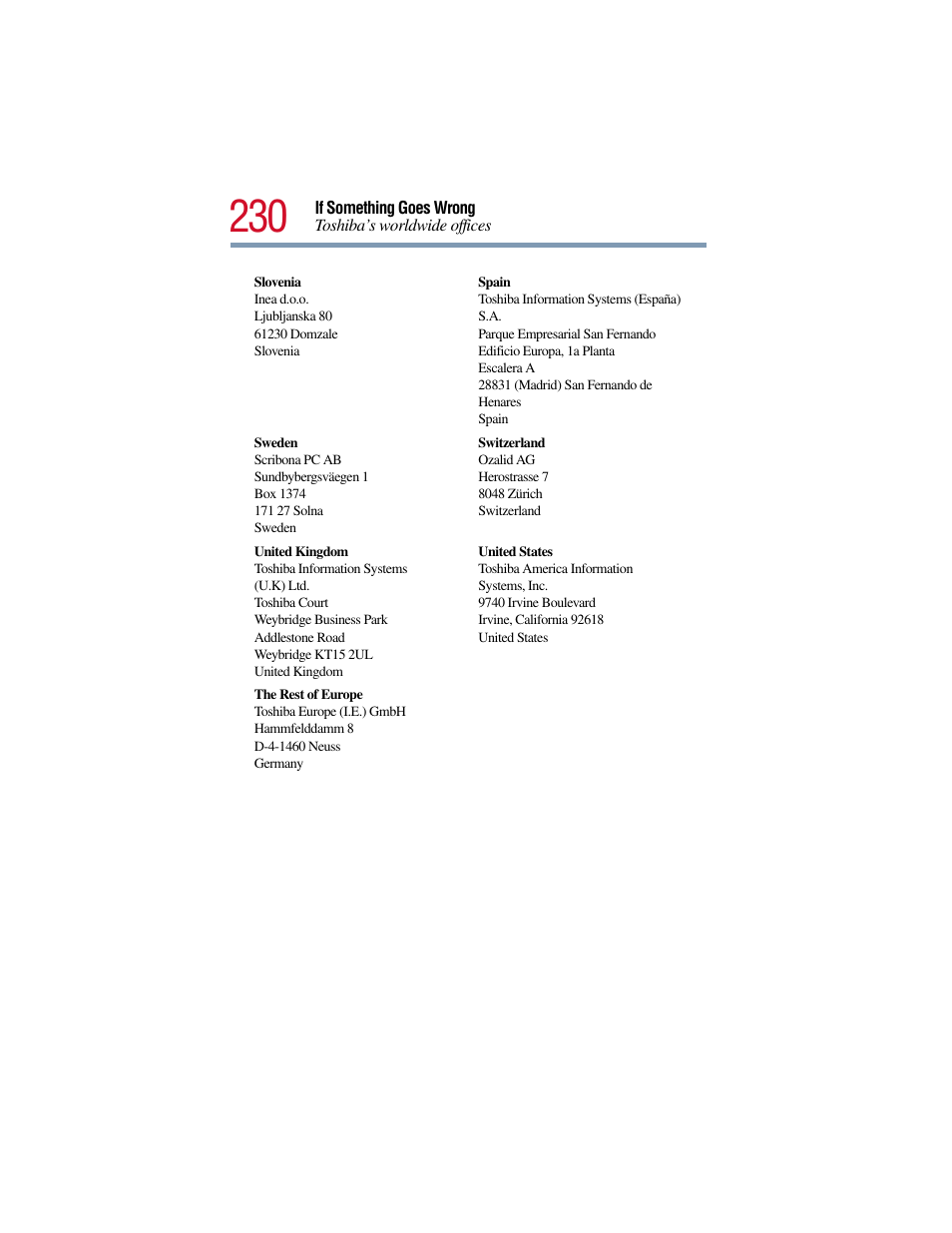 Toshiba Satellite Pro 6000 Series User Manual | Page 230 / 295