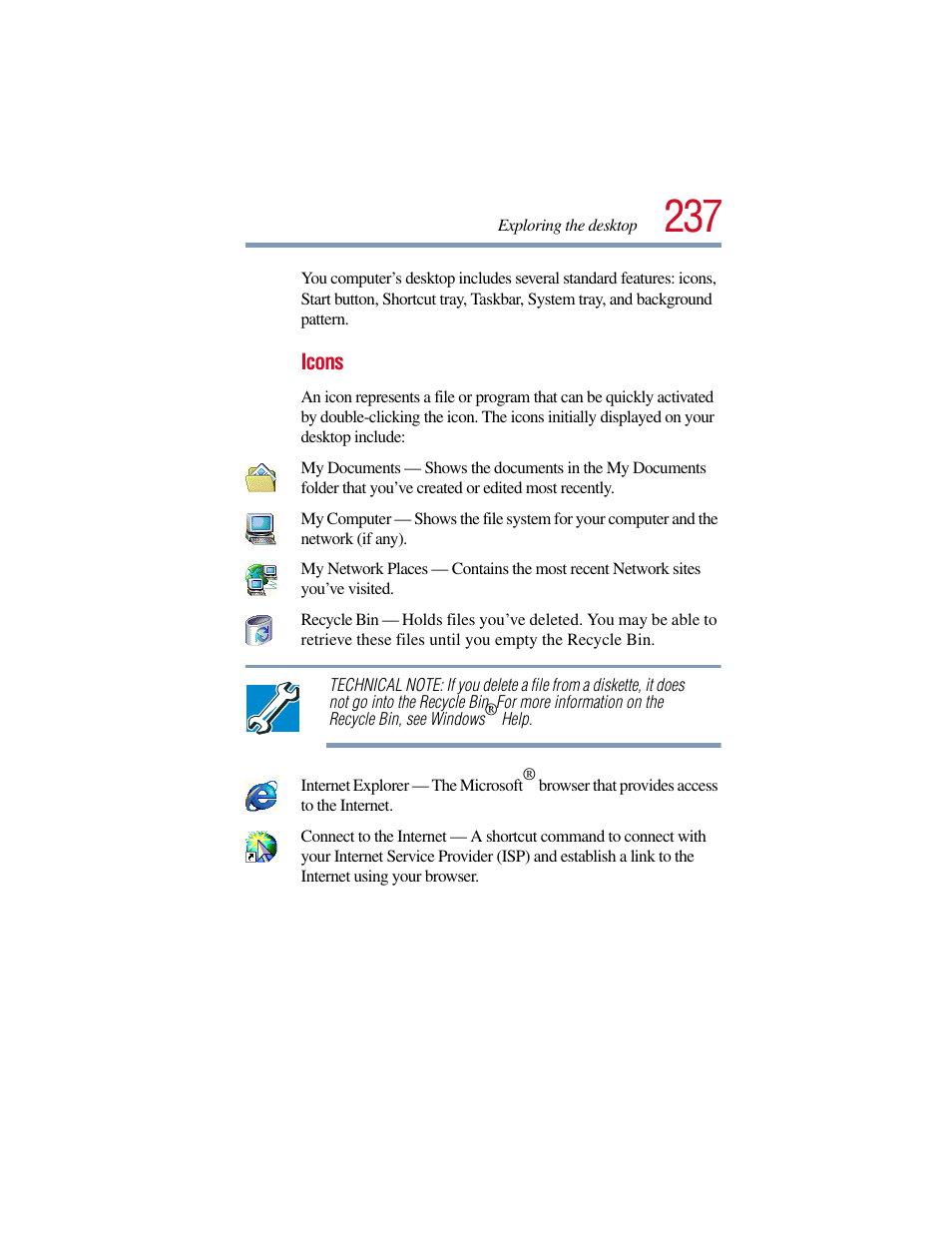 Toshiba Satellite Pro 6000 Series User Manual | Page 237 / 295