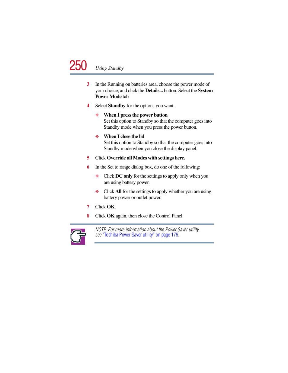 Toshiba Satellite Pro 6000 Series User Manual | Page 250 / 295