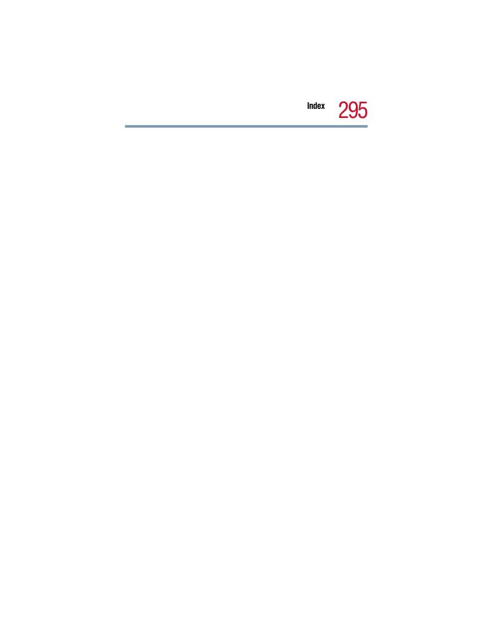 Toshiba Satellite Pro 6000 Series User Manual | Page 295 / 295