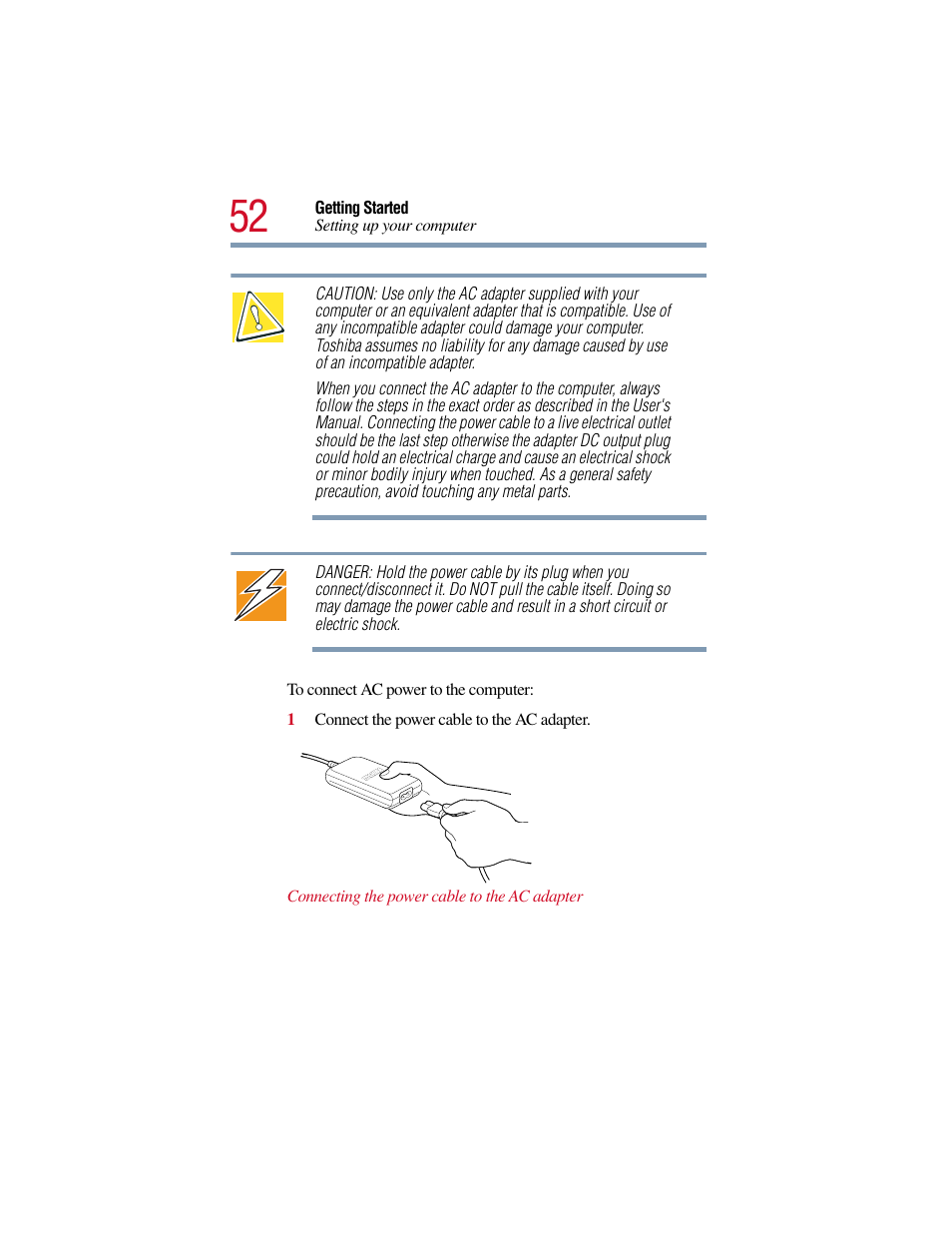 Toshiba Satellite Pro 6000 Series User Manual | Page 52 / 295