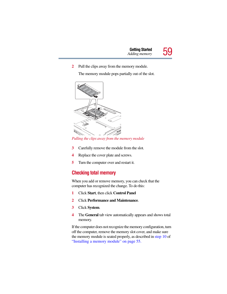 Toshiba Satellite Pro 6000 Series User Manual | Page 59 / 295