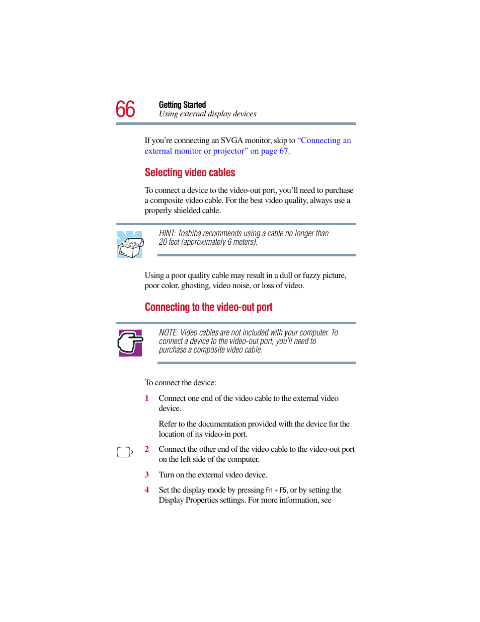 Toshiba Satellite Pro 6000 Series User Manual | Page 66 / 295
