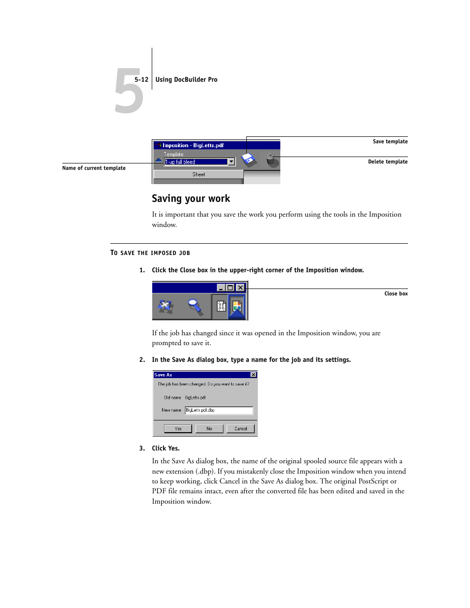 Saving your work | Toshiba FIERY GA-1121 User Manual | Page 120 / 210