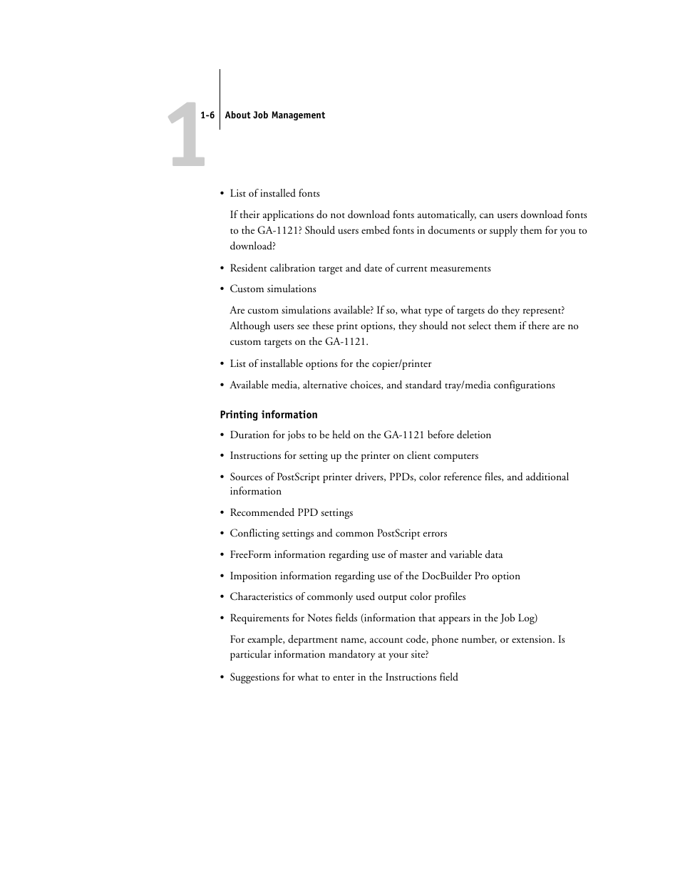 Toshiba FIERY GA-1121 User Manual | Page 22 / 210