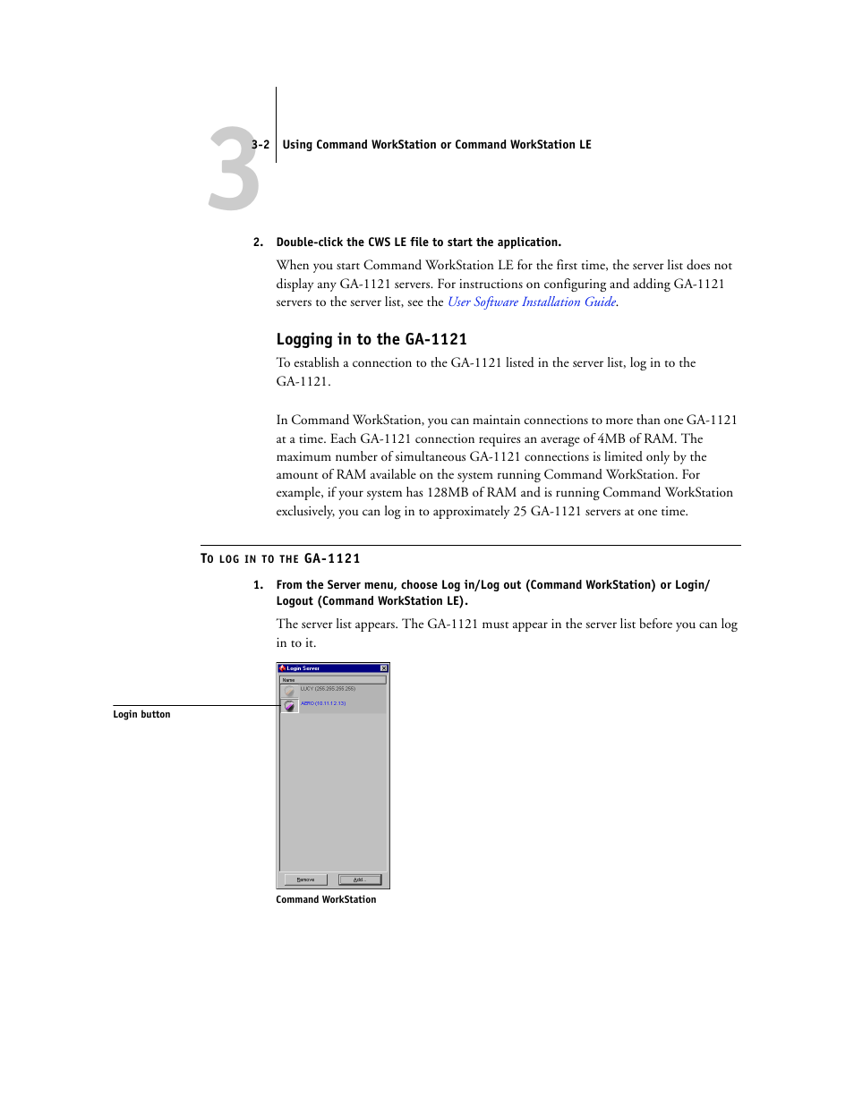 Logging in to the ga-1121 | Toshiba FIERY GA-1121 User Manual | Page 64 / 210