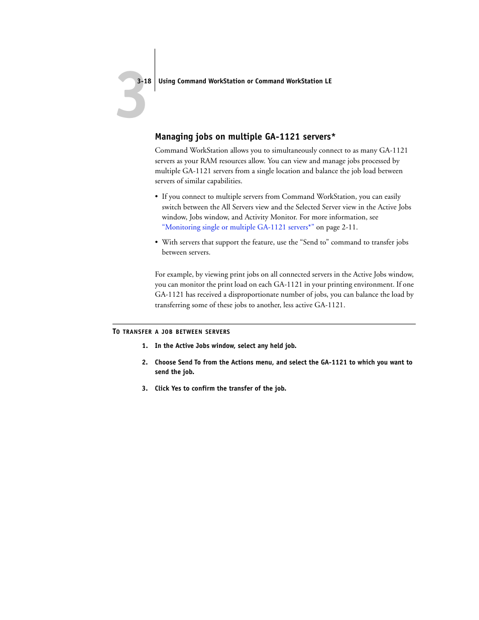 Managing jobs on multiple ga-1121 servers | Toshiba FIERY GA-1121 User Manual | Page 80 / 210