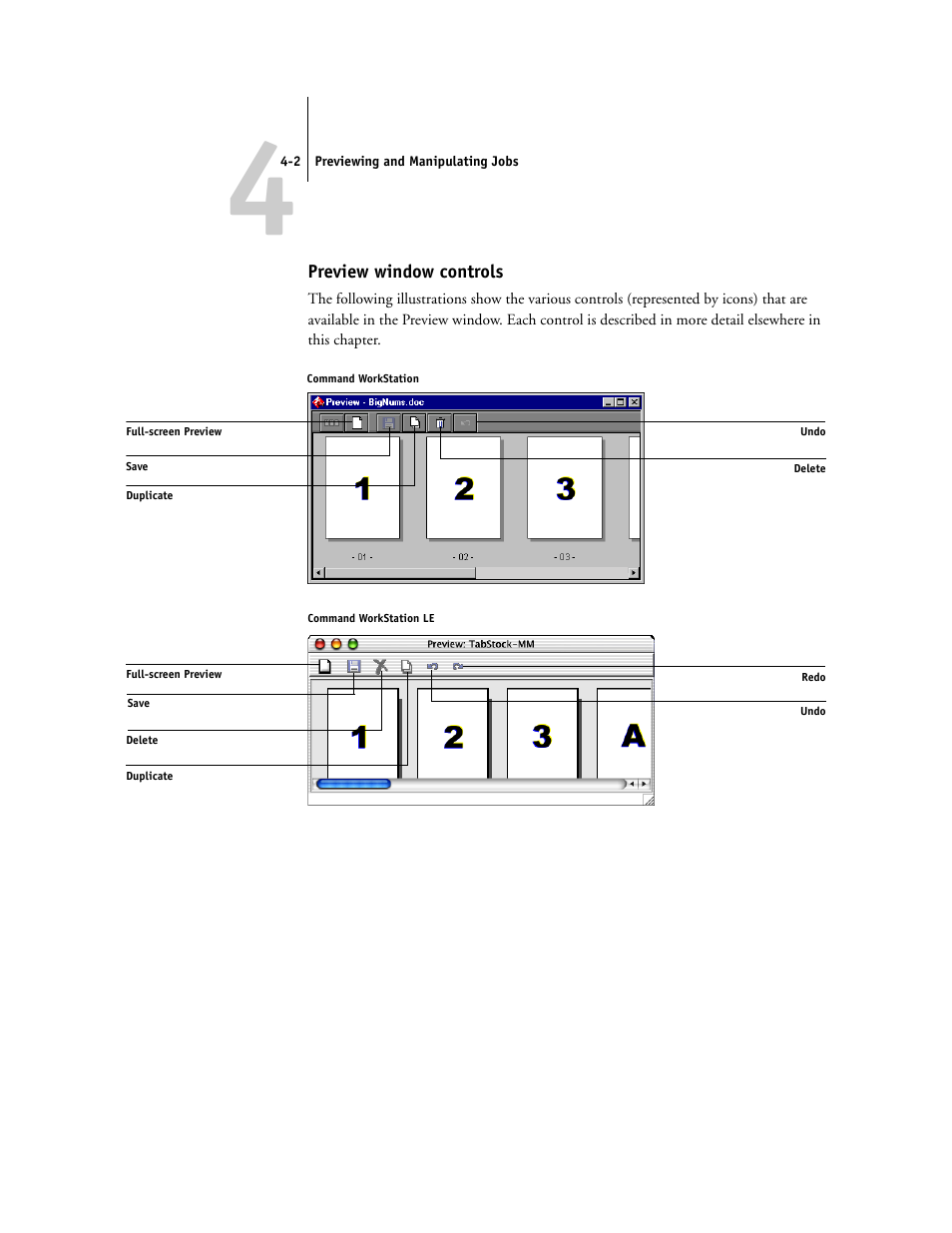 Preview window controls | Toshiba FIERY GA-1121 User Manual | Page 96 / 210