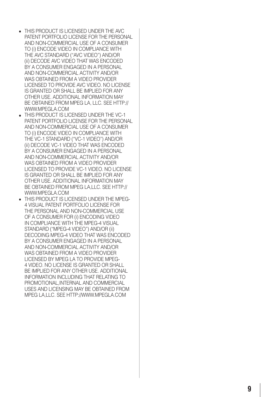 Toshiba 32SL415U User Manual | Page 9 / 92