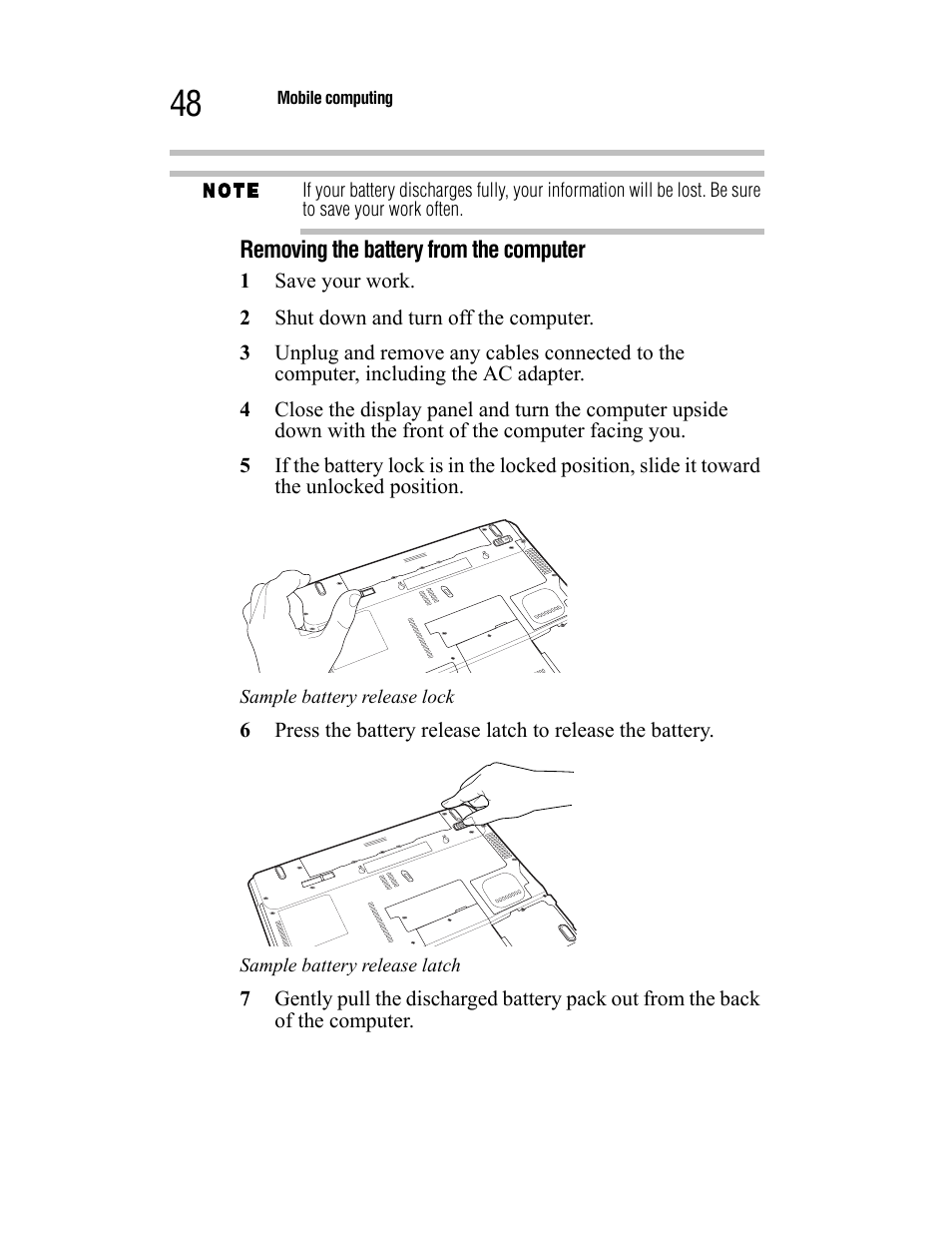 Toshiba Satellite A55 User Manual | Page 48 / 68